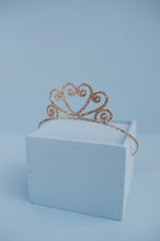 Load image into Gallery viewer, Gold Glitter Tiara
