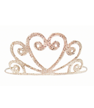 Load image into Gallery viewer, Gold Glitter Tiara