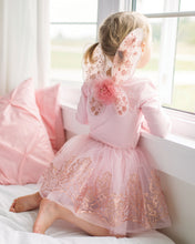 Load image into Gallery viewer, Rose Gold Wings and Tutu Set