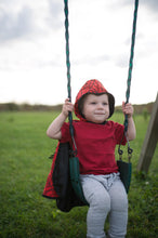 Load image into Gallery viewer, Baby Reversible Spider/Bat Cape