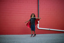 Load image into Gallery viewer, Gold and Red Reversible Wonder Cape