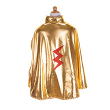 Load image into Gallery viewer, Gold and Red Reversible Wonder Cape