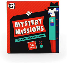 Load image into Gallery viewer, Mystery Missions: The Coaster Party Game!
