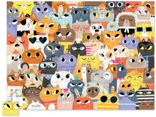 Load image into Gallery viewer, 72 Piece Lots of Cats Puzzle
