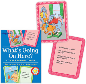EeBoo 'What's Going On Here?' Conversation Cards