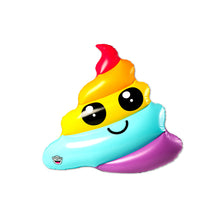 Load image into Gallery viewer, Unicorn Poop Rainbow Pool Float