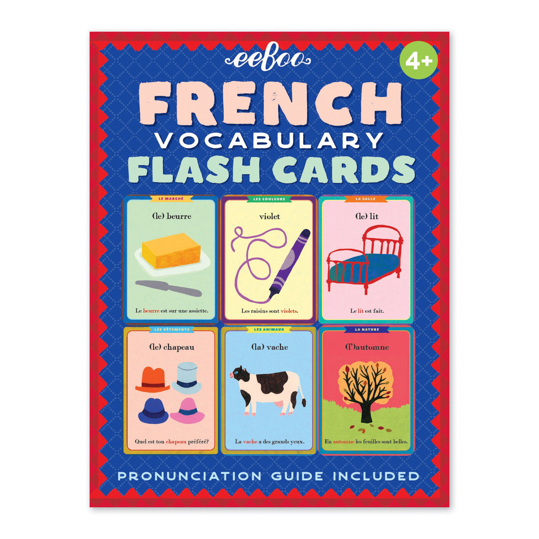 eeBoo French Flashcards
