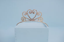 Load image into Gallery viewer, Gold Glitter Tiara

