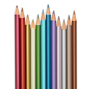 Modern Metallic Coloured Pencils