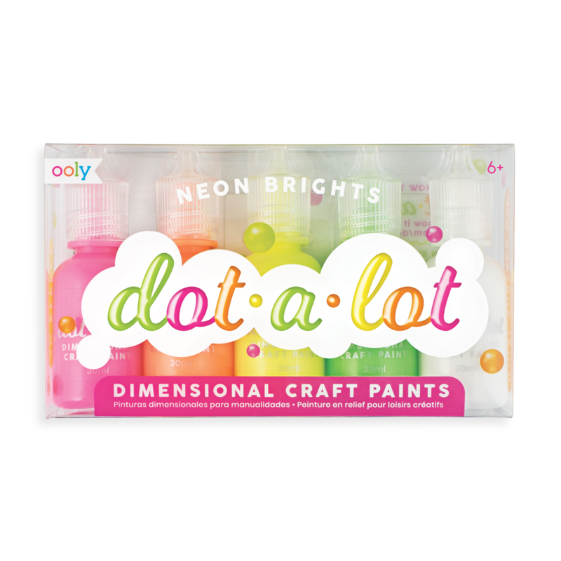 Ooly Dot-a-Lot Dimensional Craft Paints