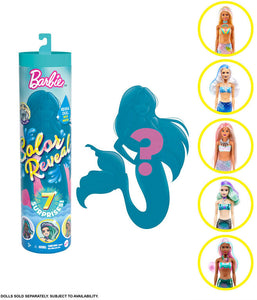 Barbie Colour Reveal Mermaid with 7 Surprises