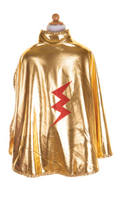 Gold and Red Reversible Wonder Cape