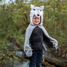 Load image into Gallery viewer, Woodland Storybook Wolf Cape
