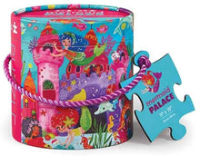 Load image into Gallery viewer, Crocodile Creek 24pc Canister Puzzle - Mermaid Palace

