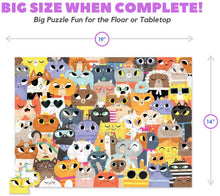 Load image into Gallery viewer, 72 Piece Lots of Cats Puzzle
