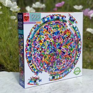 Triangle Pattern 500 Piece Puzzle