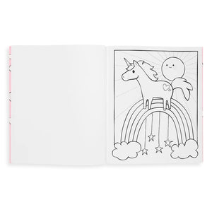 Enchanting Unicorns Colour-in’ Book