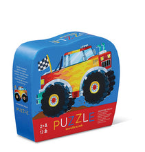Load image into Gallery viewer, 12-Piece Mini Monster Truck Puzzle
