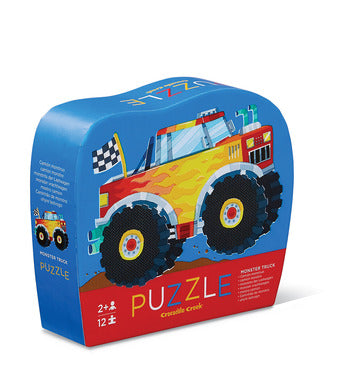 Puzzle 12 pièces 2+ - Camion Pompier - Little marmaille